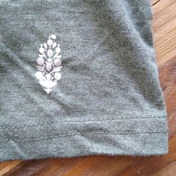 Free People Movement No Sweat Army Green Tank sz xs Designer Athleisure Boho - Picture 7 of 7